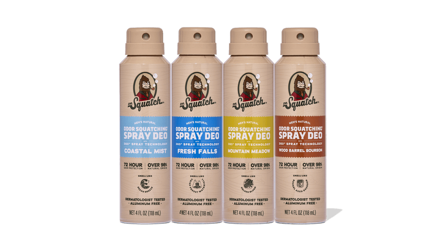 Spray Deodorant 4-Pack Z7