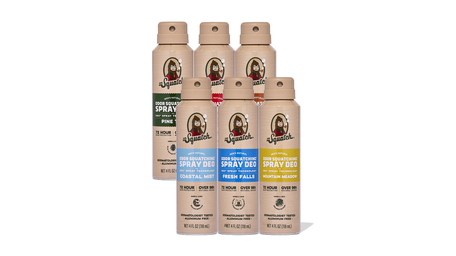 Spray Deodorant 6-Pack A9