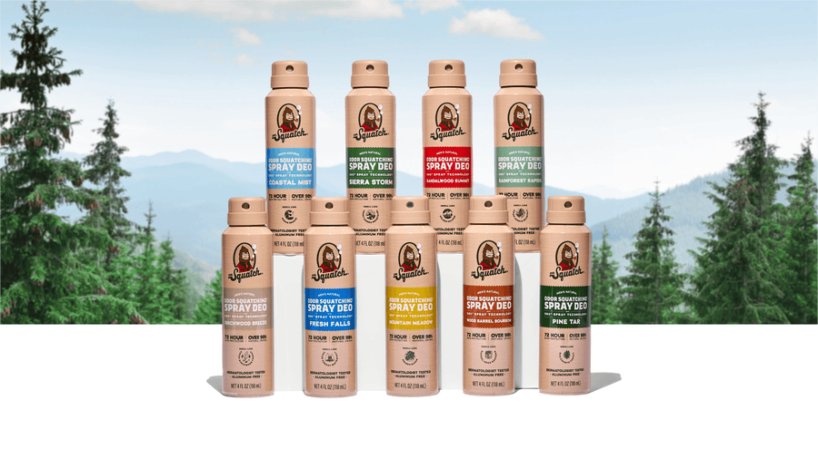 Spray Deodorant 4-Pack Z7