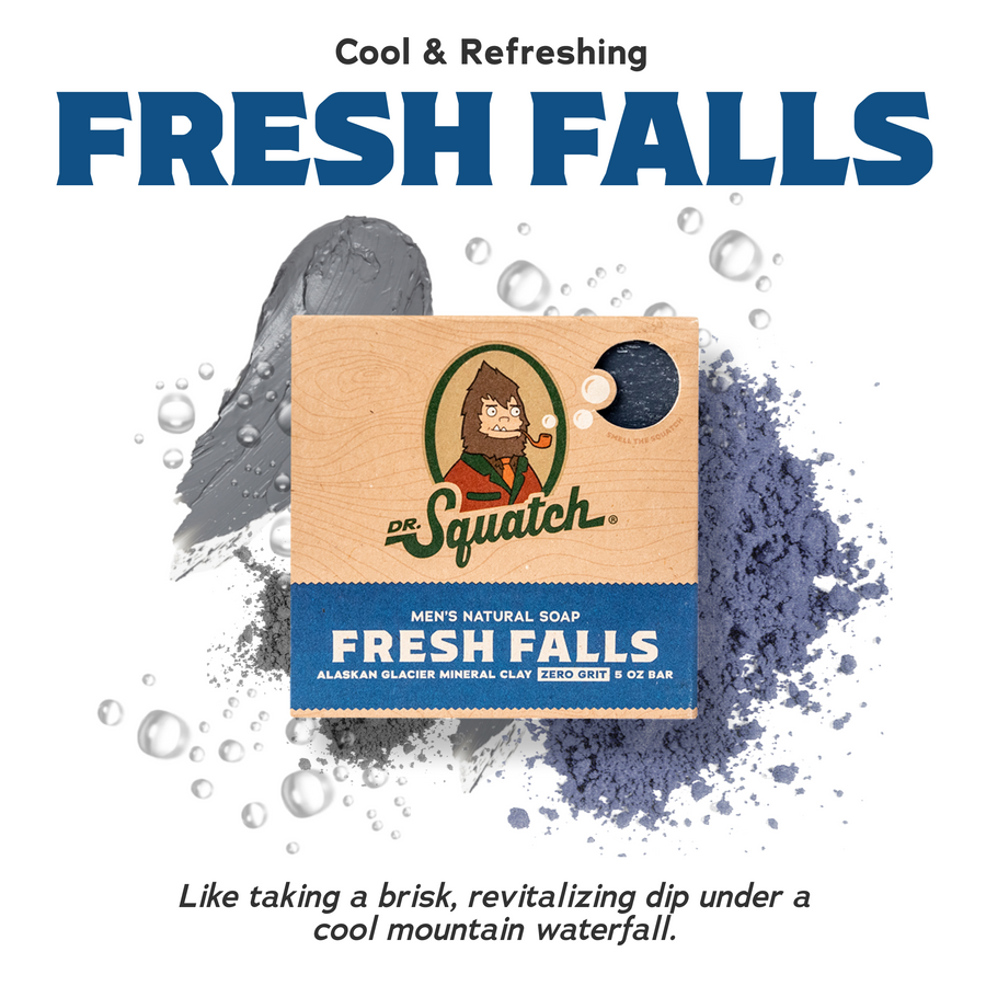 4-Pack Fresh Falls Natural Bar Soap C4