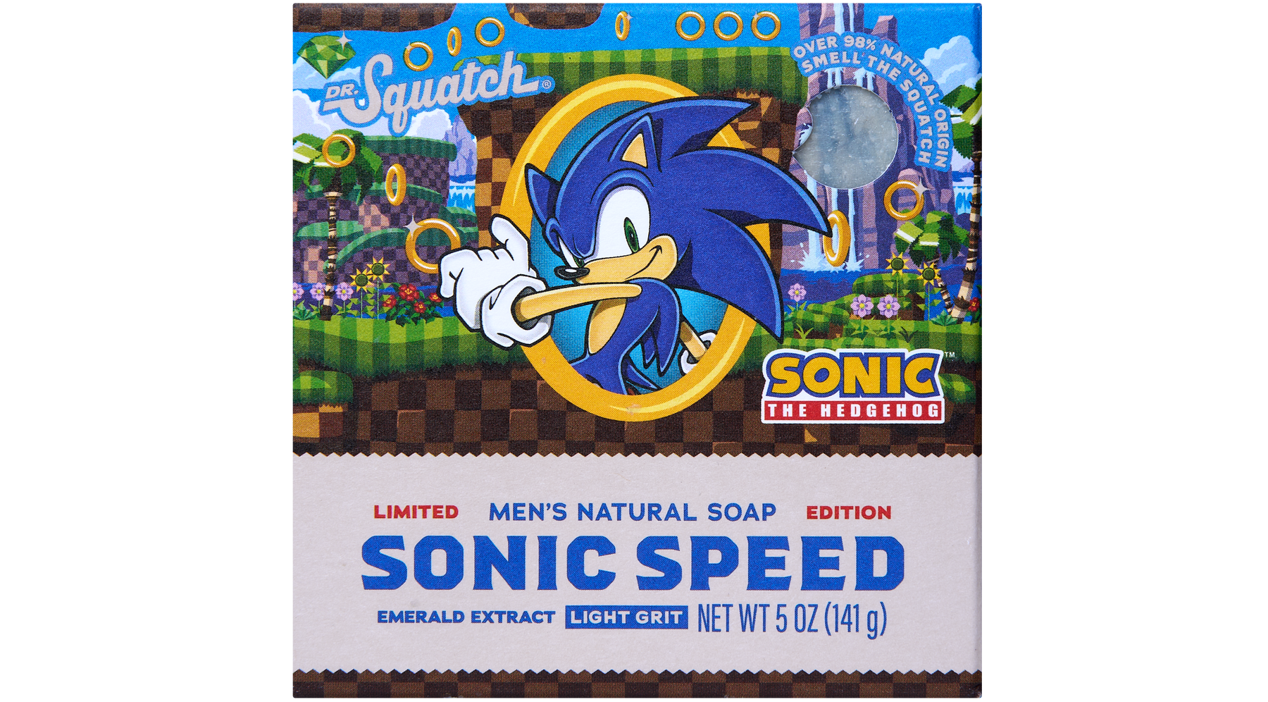 Sonic Speed Super Pack - Exclusive Limited Edition Bar Soap and Deodorant Bundle P0