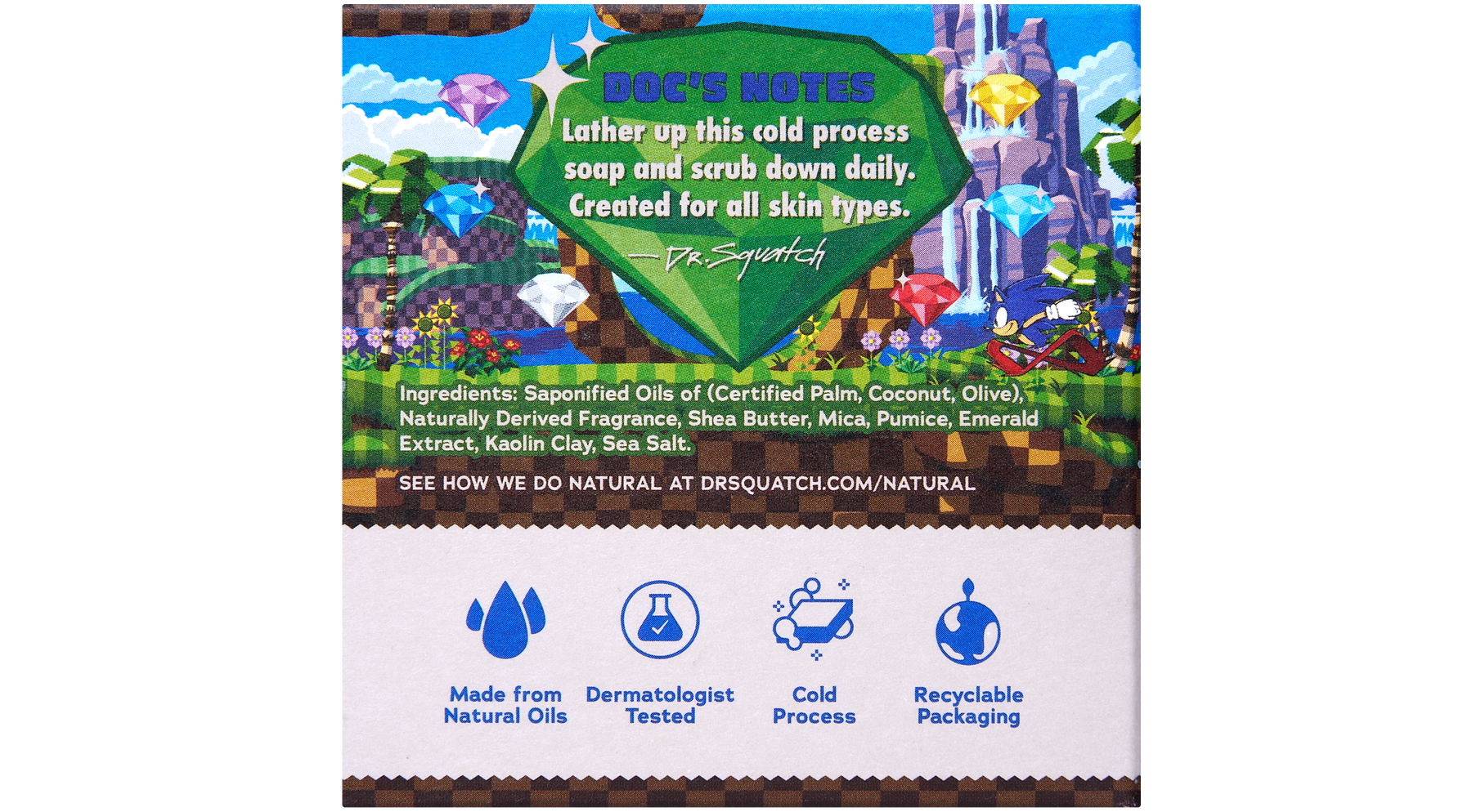 Sonic Speed Super Pack - Exclusive Limited Edition Bar Soap and Deodorant Bundle P0