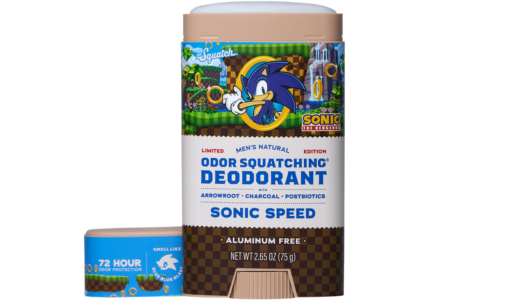 Sonic Speed Super Pack - Exclusive Limited Edition Bar Soap and Deodorant Bundle P0