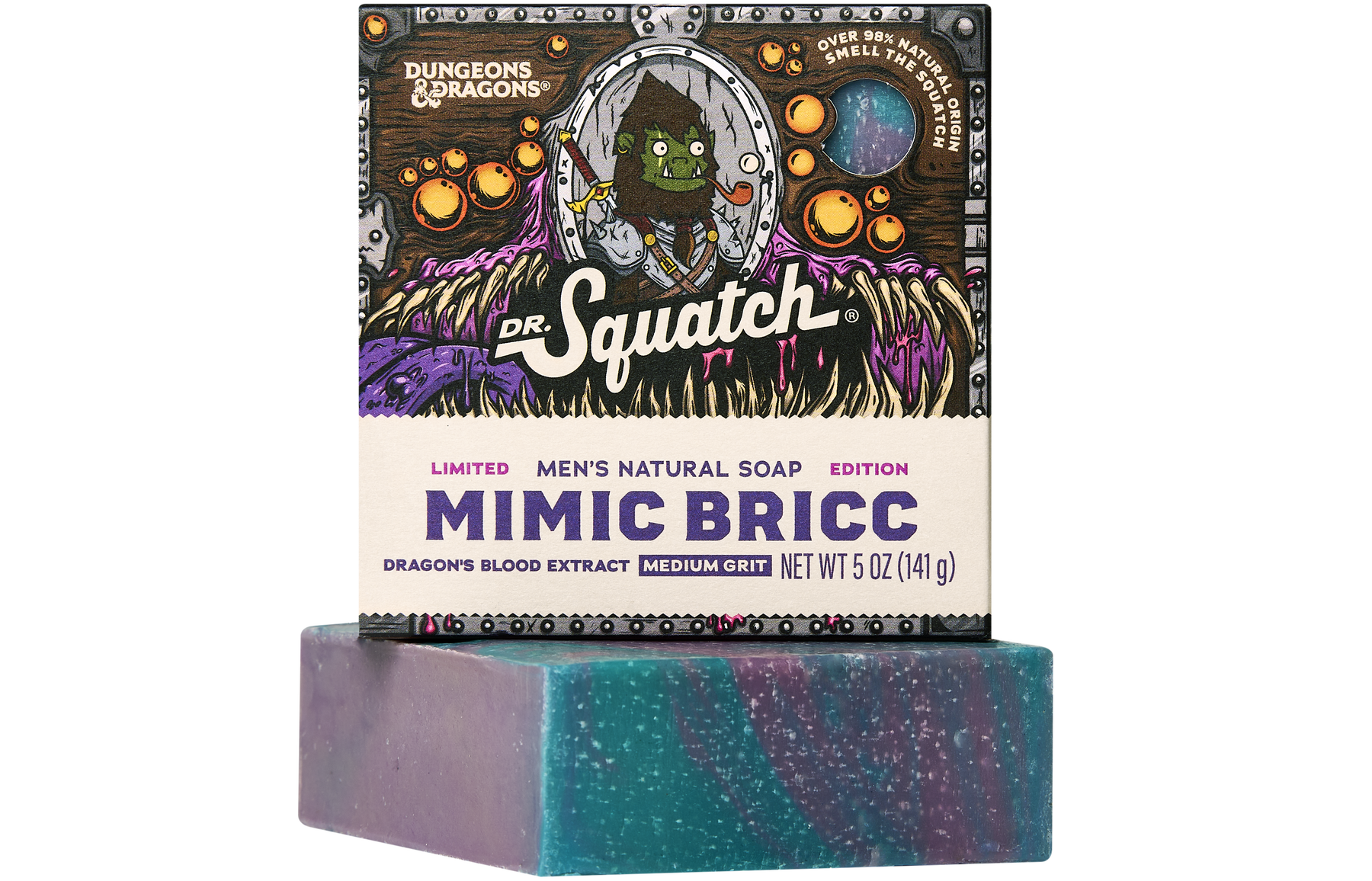 Dungeons & Dragons Mimic Bricc 3-Pack - Exclusive Limited Edition Bar Soap B8
