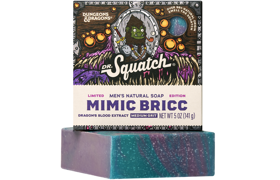 Dungeons & Dragons Mimic Bricc 3-Pack - Exclusive Limited Edition Bar Soap B8