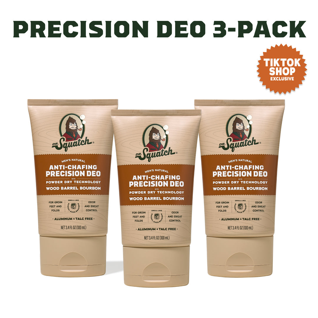 Precision Deo Wood Barrel Bourbon - 3-Pack D0