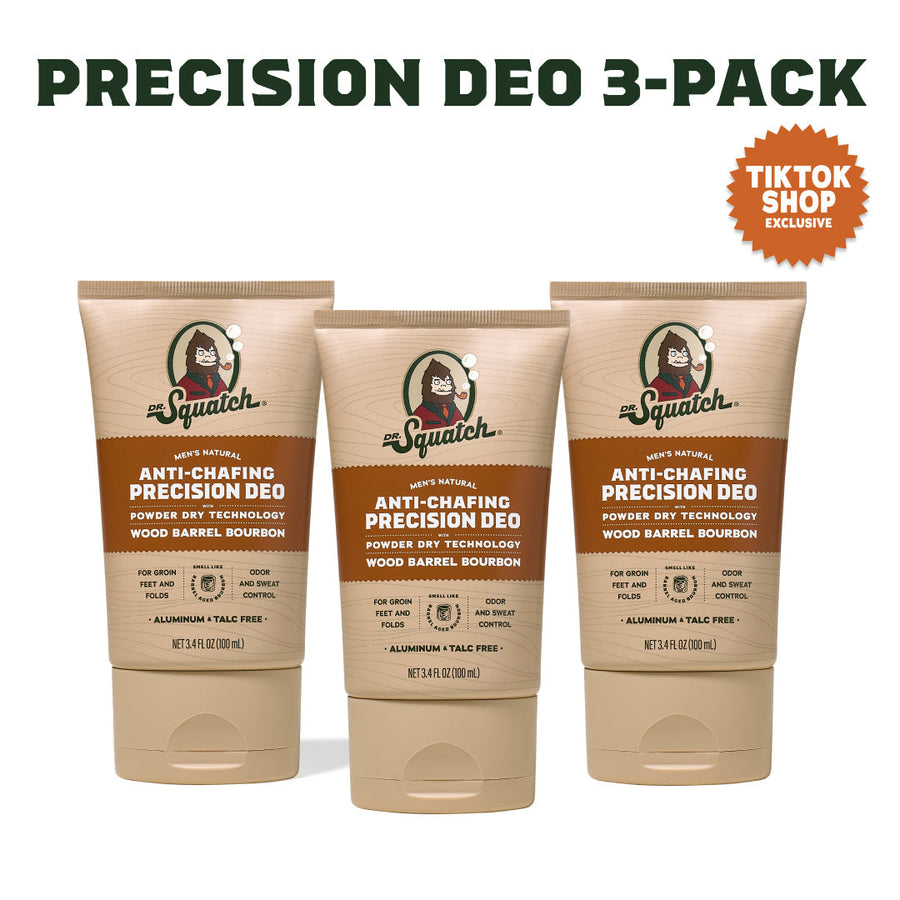 Precision Deo Wood Barrel Bourbon - 3-Pack D0