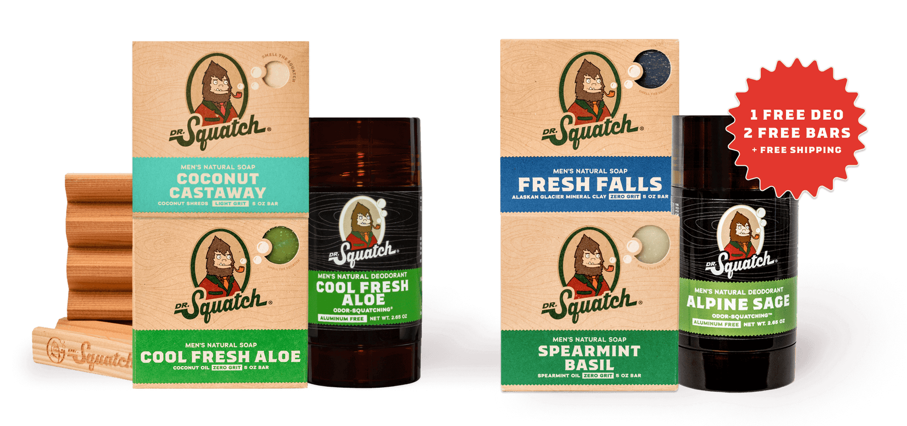 Deodorant & Soap Starter Set D8