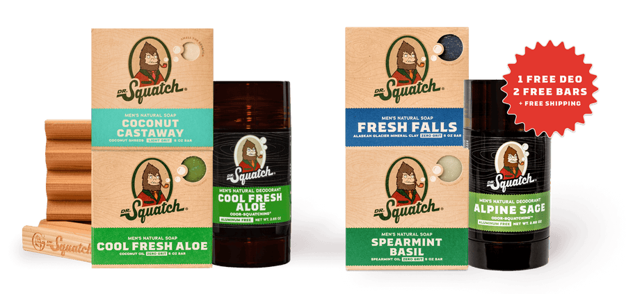 Deodorant & Soap Starter Set D8