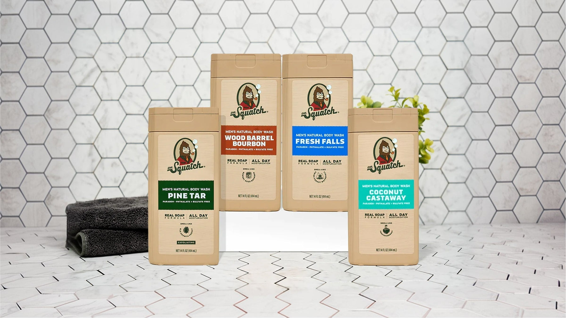 Body Wash 4-Pack K7