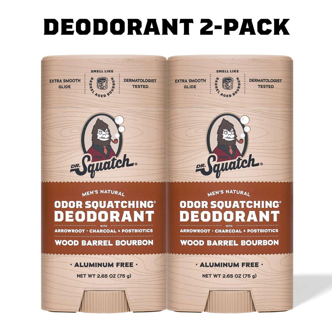 Wood Barrel Bourbon 2-Pack Deodorant Q2