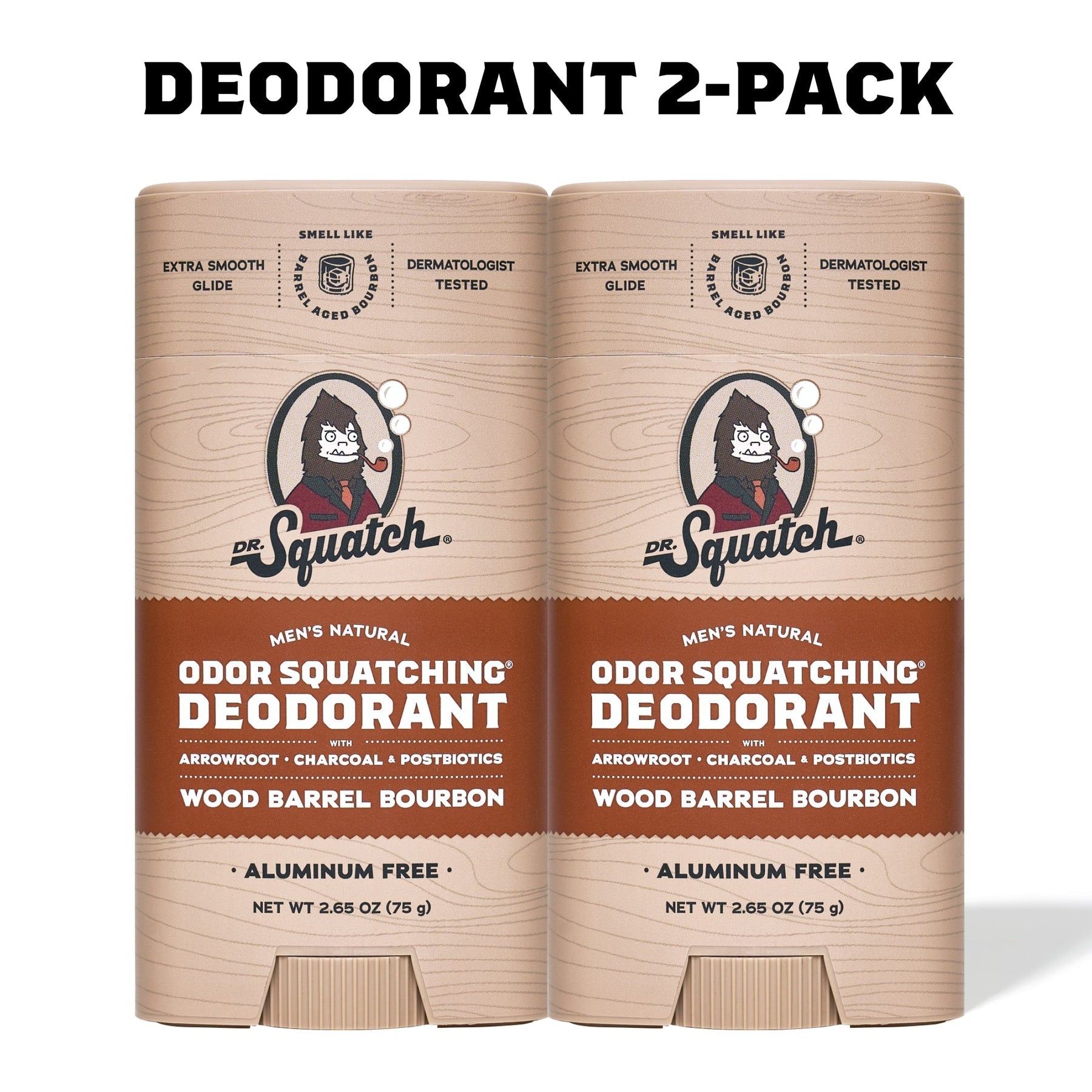 Wood Barrel Bourbon 2-Pack Deodorant Q2