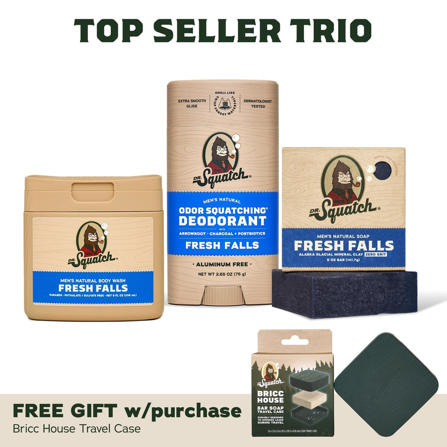 Soap, Deo, Body Wash + Travel Case A3