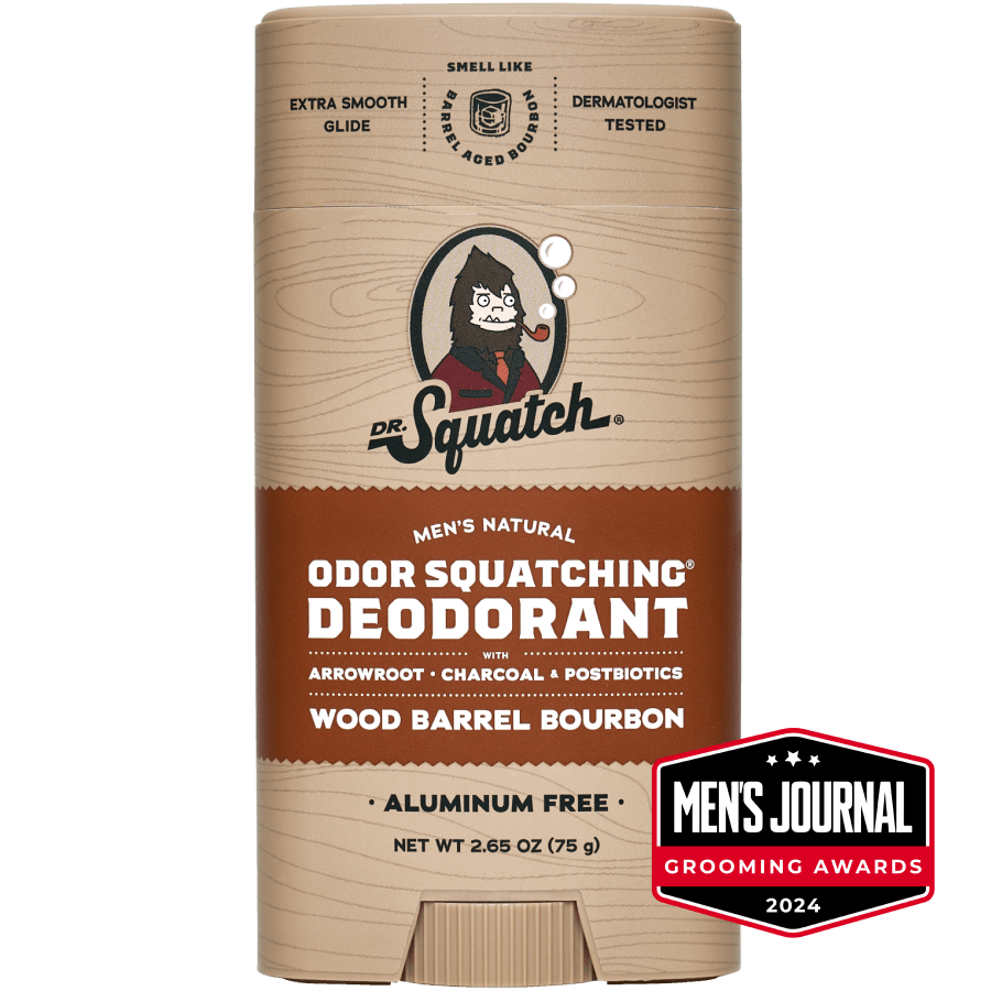 Essentials: Wood Barrel Bourbon Deodorant Y6