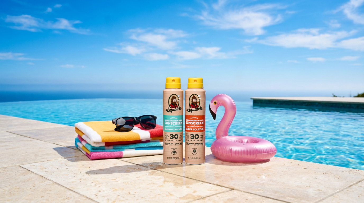 Spray Sunscreen 2-Pack | SPF 30 UVA/UVB Protection | Non-Greasy Mineral Sunscreen for Men L3