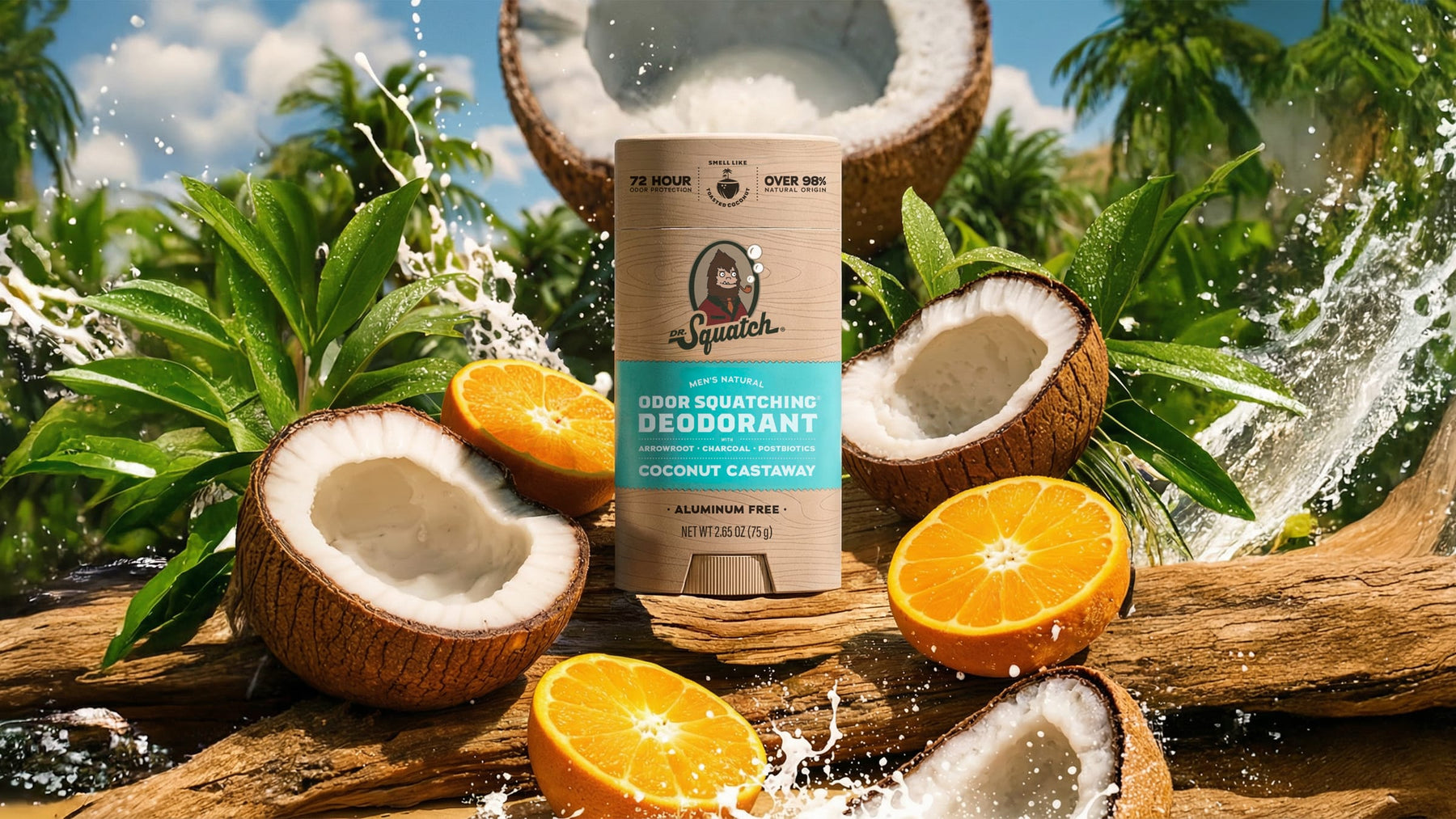 Coconut Castaway Deodorant K7