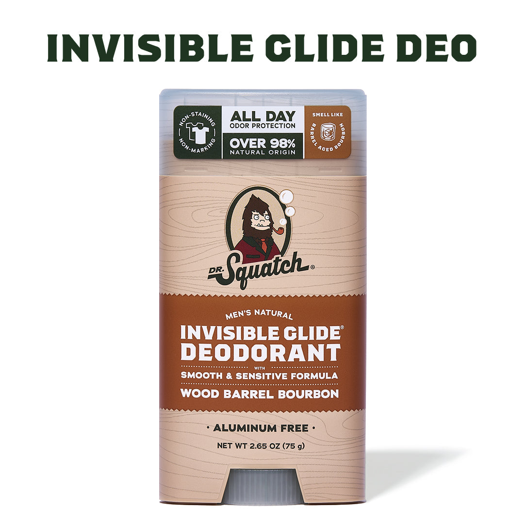 Wood Barrel Bourbon Invisible Glide Deo T4