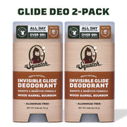 Wood Barrel Bourbon 2-Pack Invisible Glide Deo V0
