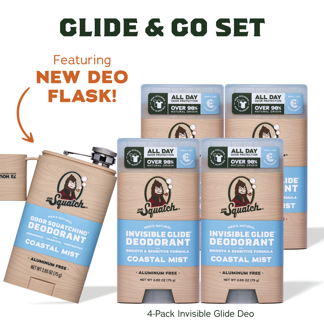 Coastal Mist IG Glide 4-Pack + Deo Flask G8