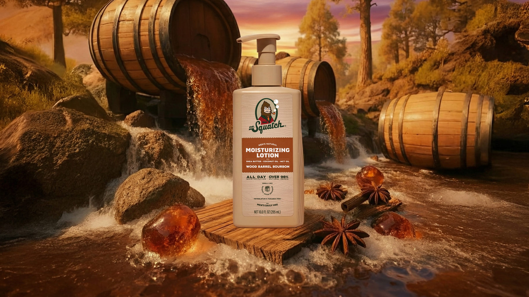 Wood Barrel Bourbon Lotion F5