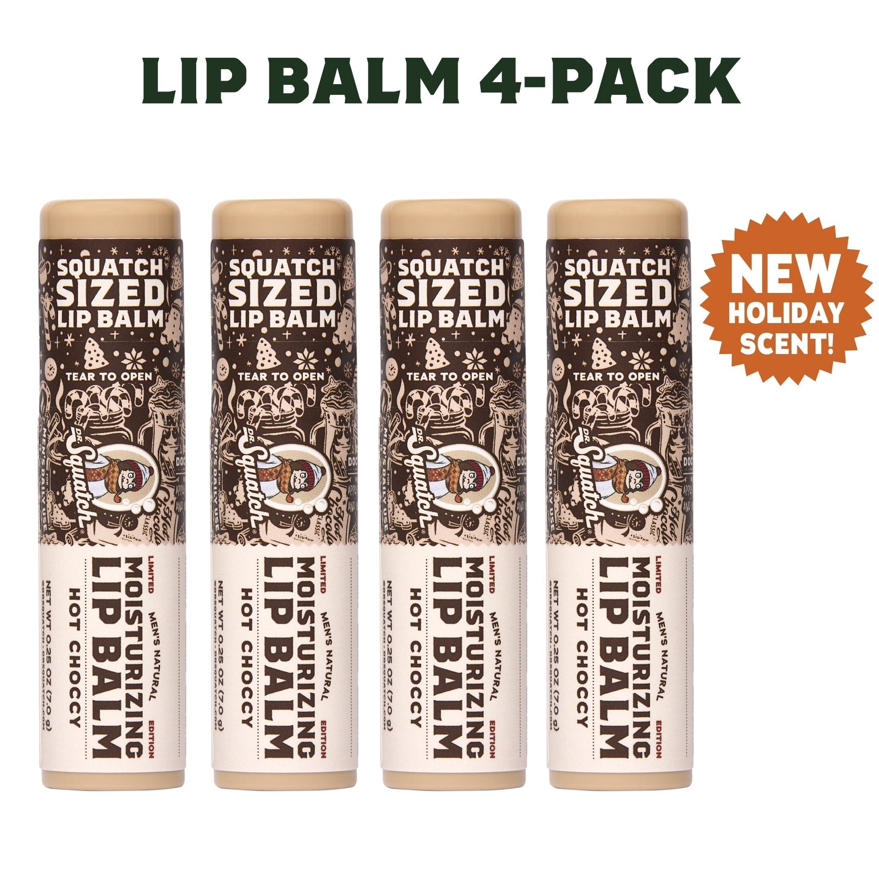 Lip Balm 4-Pack Hot Choccy J7
