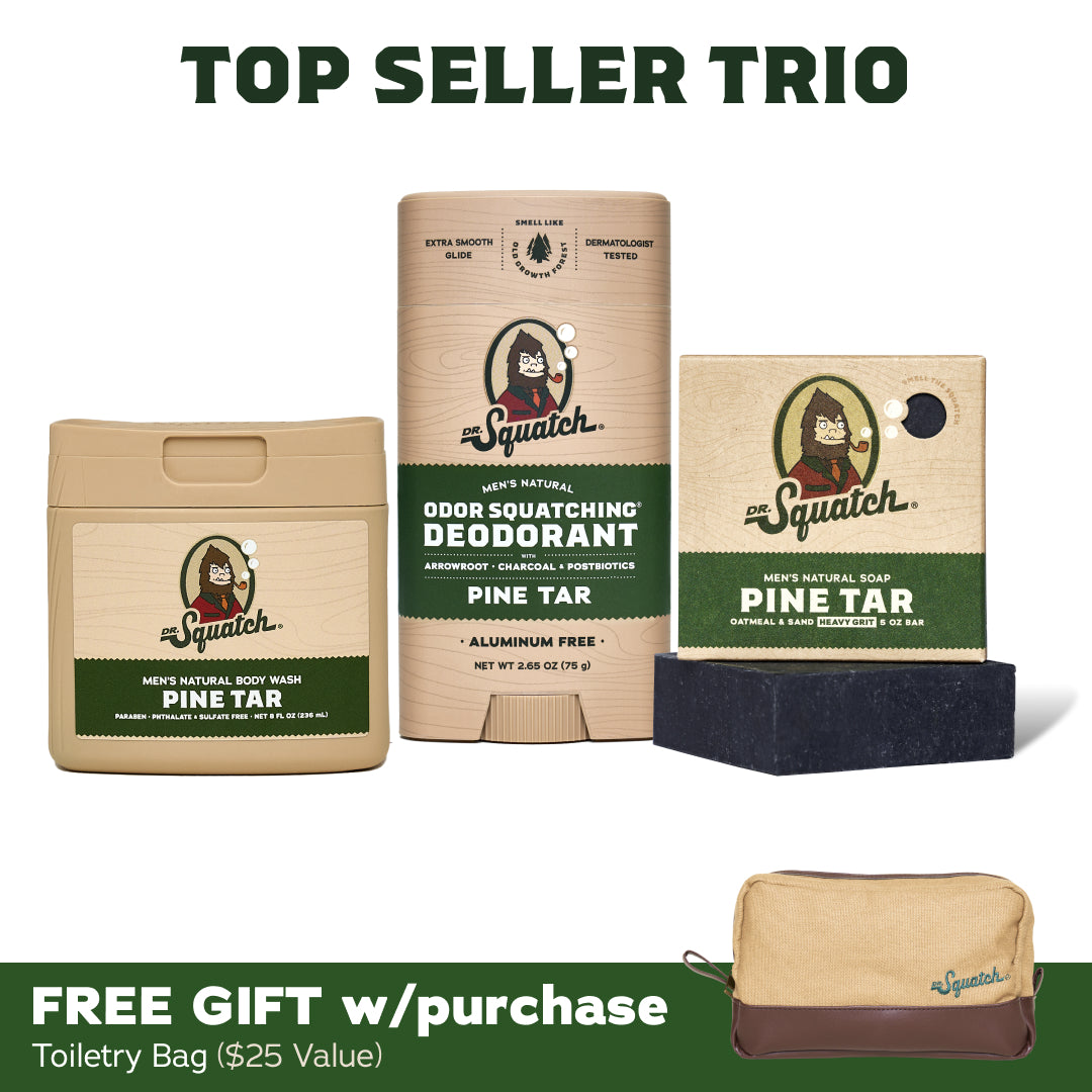 Soap, Deo, Body Wash + GWP Bag - Pine Tar W2