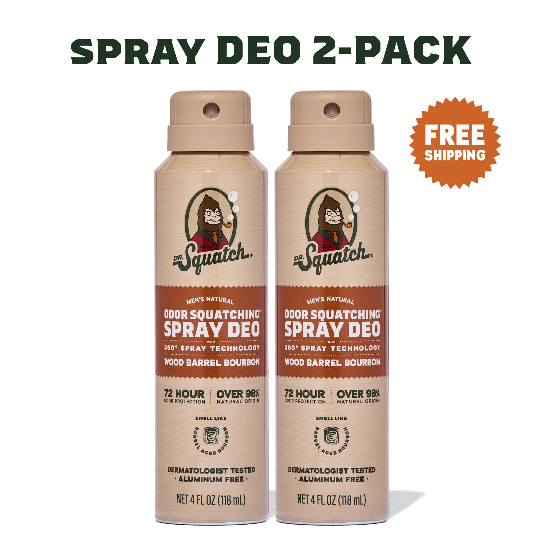 Wood Barrel Bourbon 2-Pack Spray Deo T5