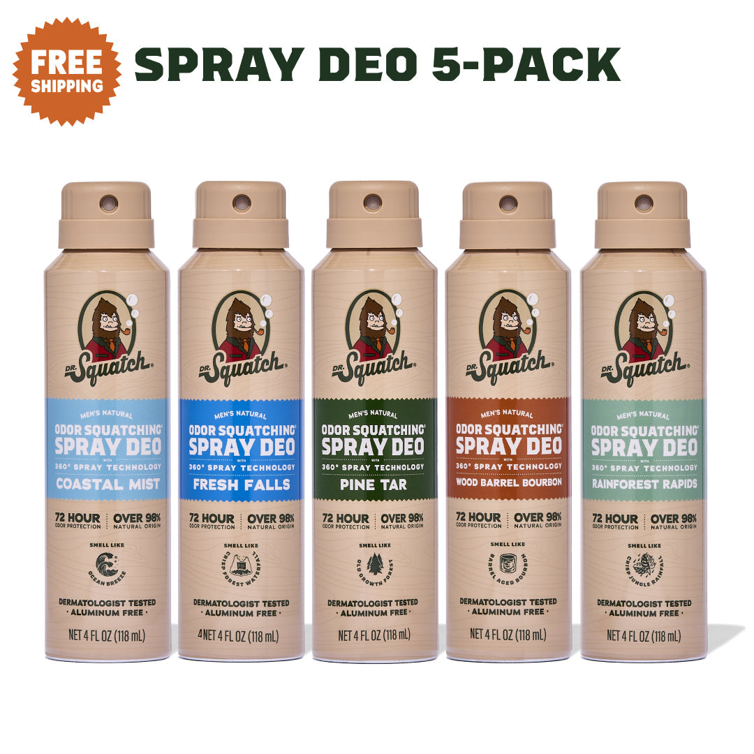 Spray Deo 5-Pack D5