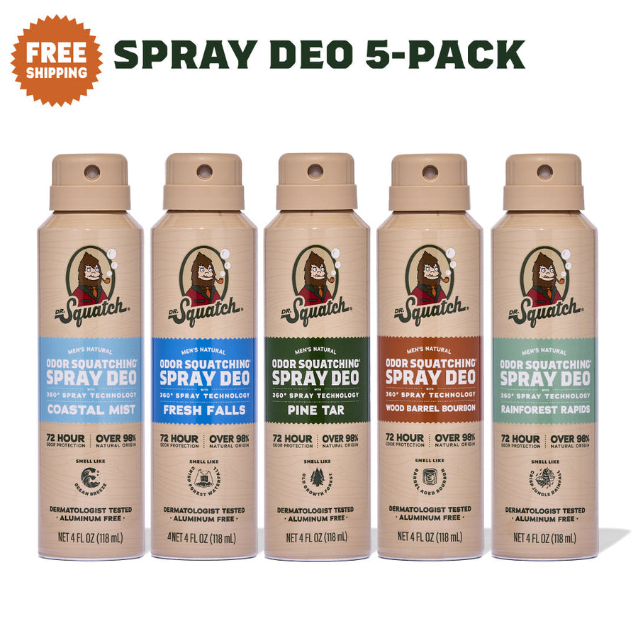 Spray Deo 5-Pack D5