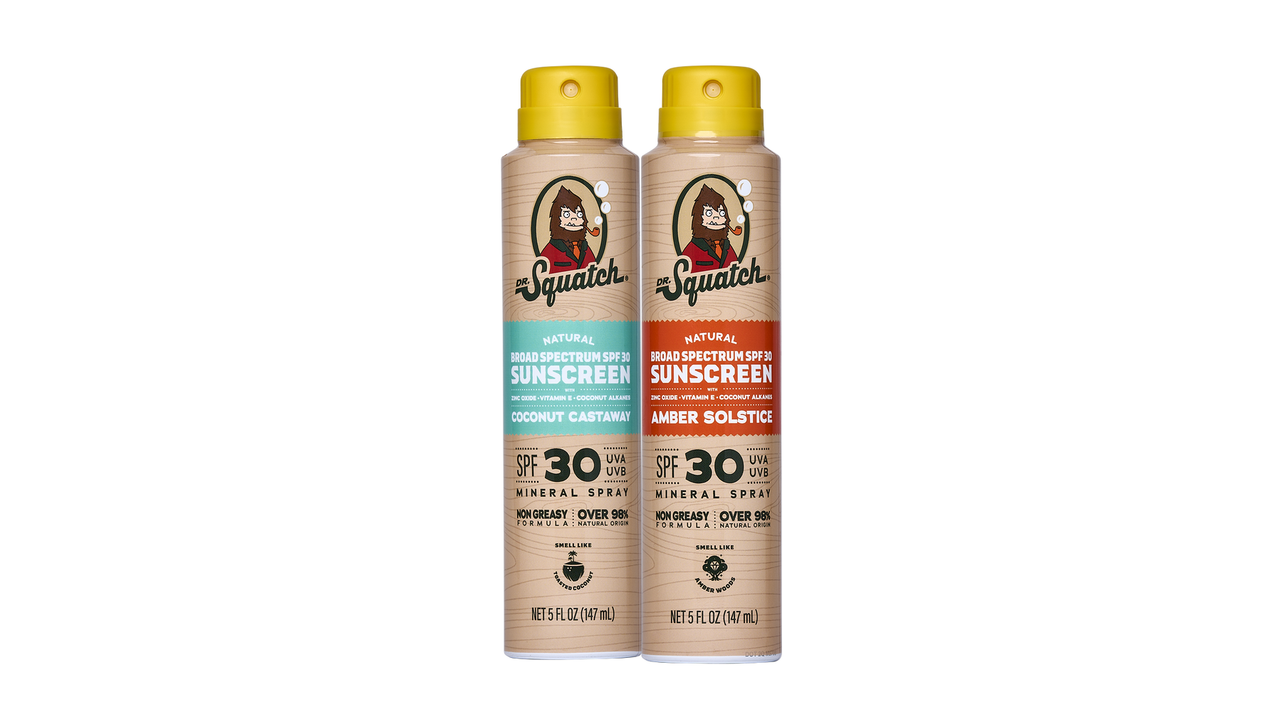 Spray Sunscreen | SPF 30 UVA/UVB Protection | Non-Greasy Mineral Sunscreen for Men U5