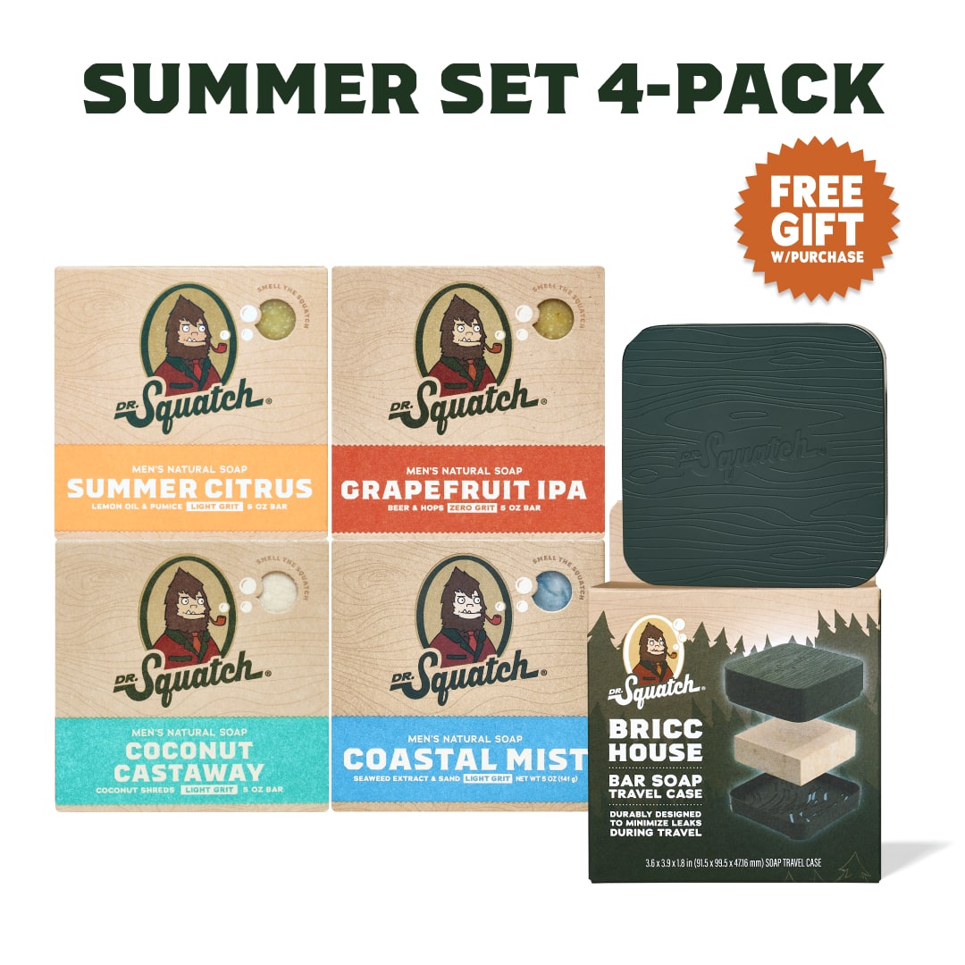 Summer Set 4-Pack + GWP Travel Case Q1