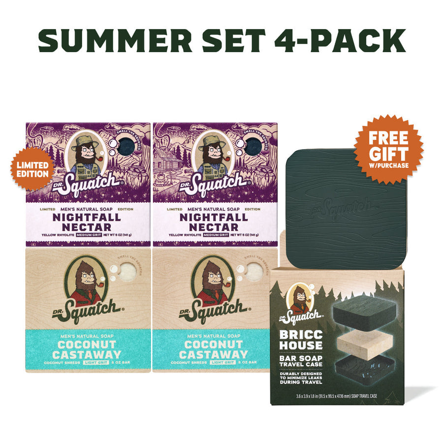 Summer Set 4-Pack + GWP Travel Case R2