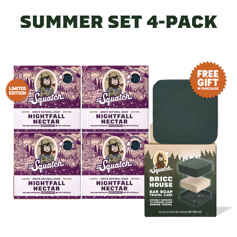 Summer Set 4-Pack + GWP Travel Case P4