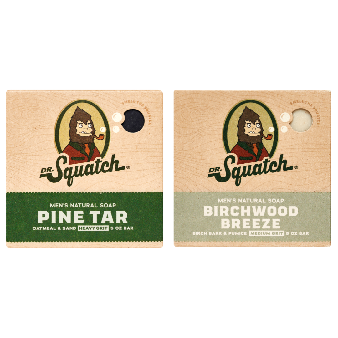 Woodsy 2-Pack Natural Bar Soap B3