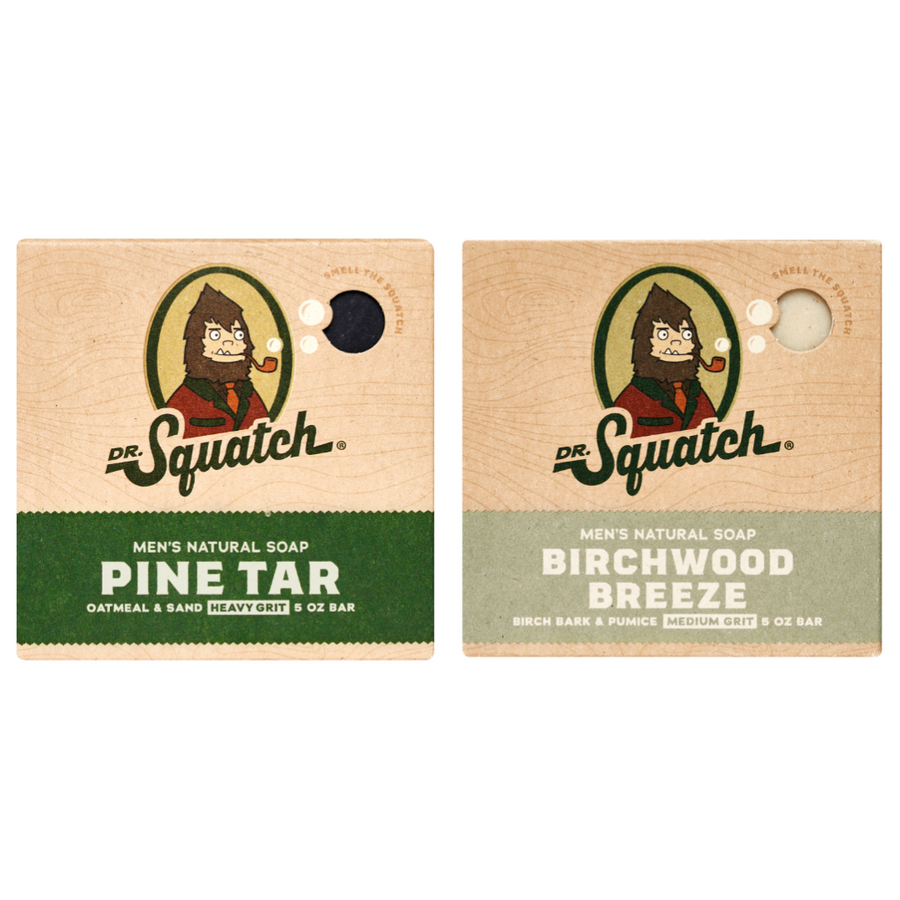 Woodsy 2-Pack Natural Bar Soap B3
