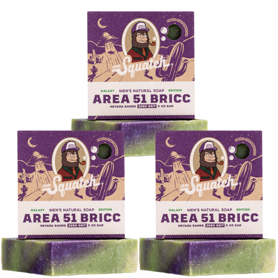 Area 51 Bar Soap 3-Pack Limited Edition H6