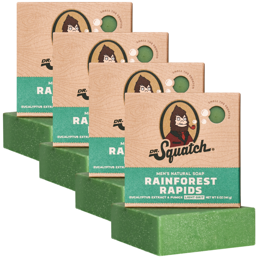 4-Pack Rainforest Rapids Natural Bar Soap C9