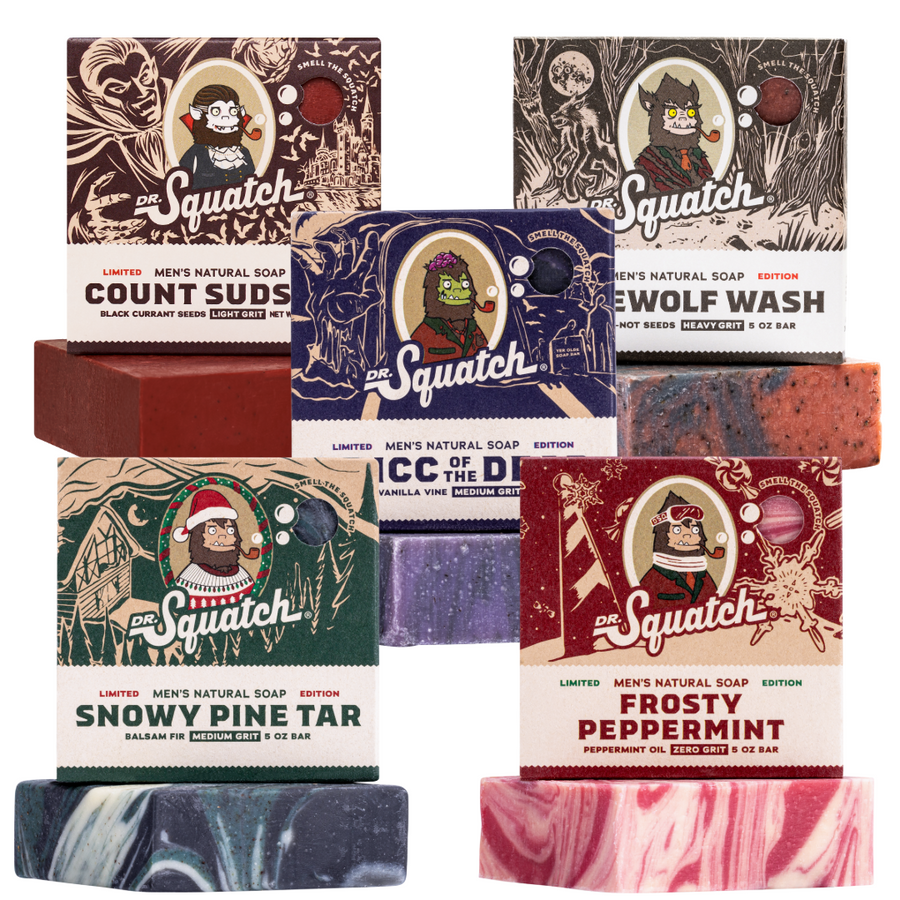 Holiday Hangover 5-Pack Natural Bar Soap A3
