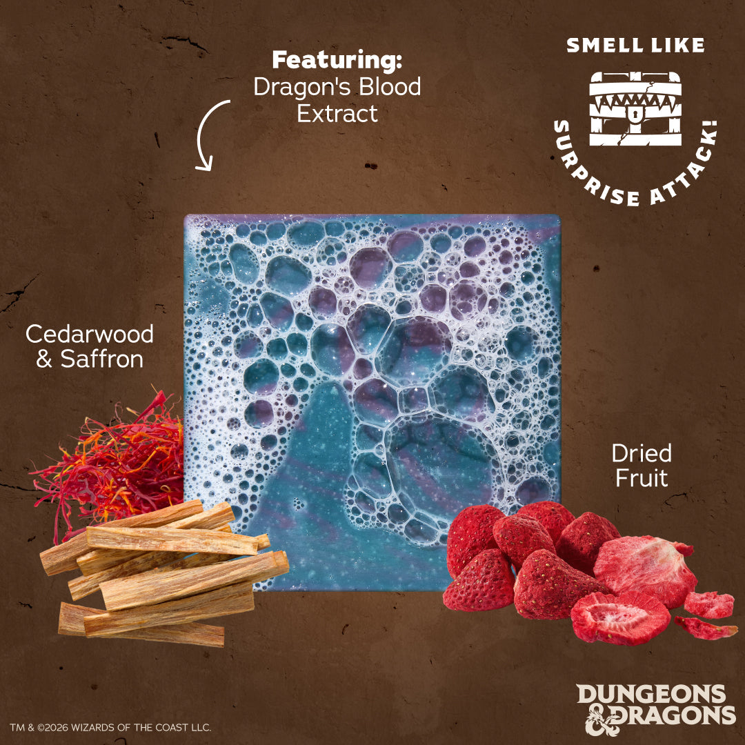 Dungeons & Dragons Mimic Bricc 3-Pack - Exclusive Limited Edition Bar Soap B8