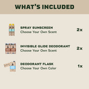 Festival Set + FREE Deo Flask W5