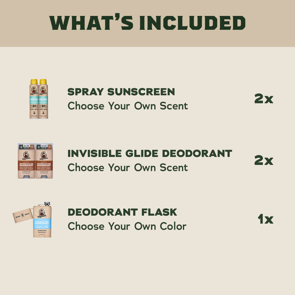 Festival Set + FREE Deo Flask W5