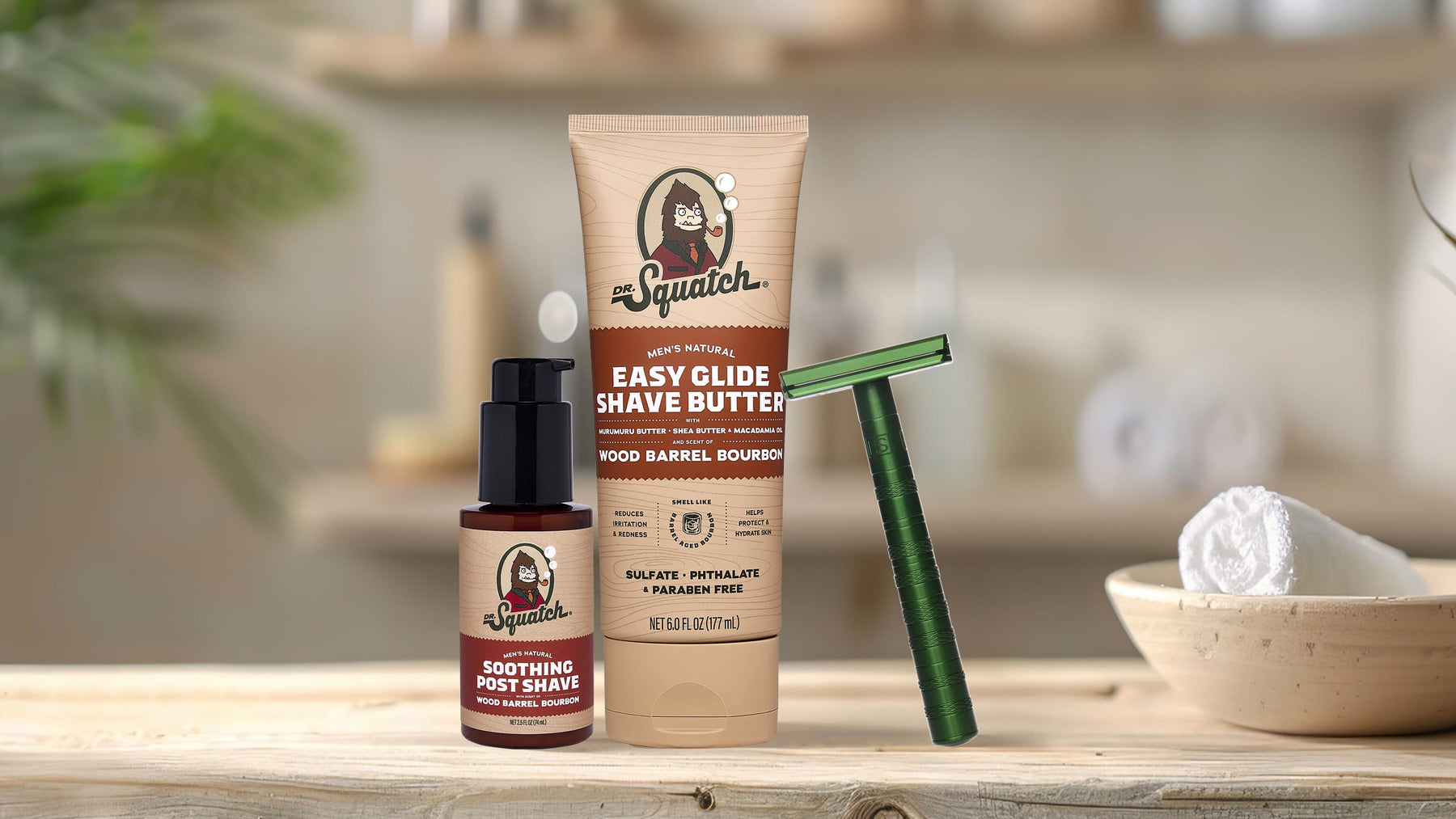 Wood Barrel Bourbon Glide Guy Bundle G6