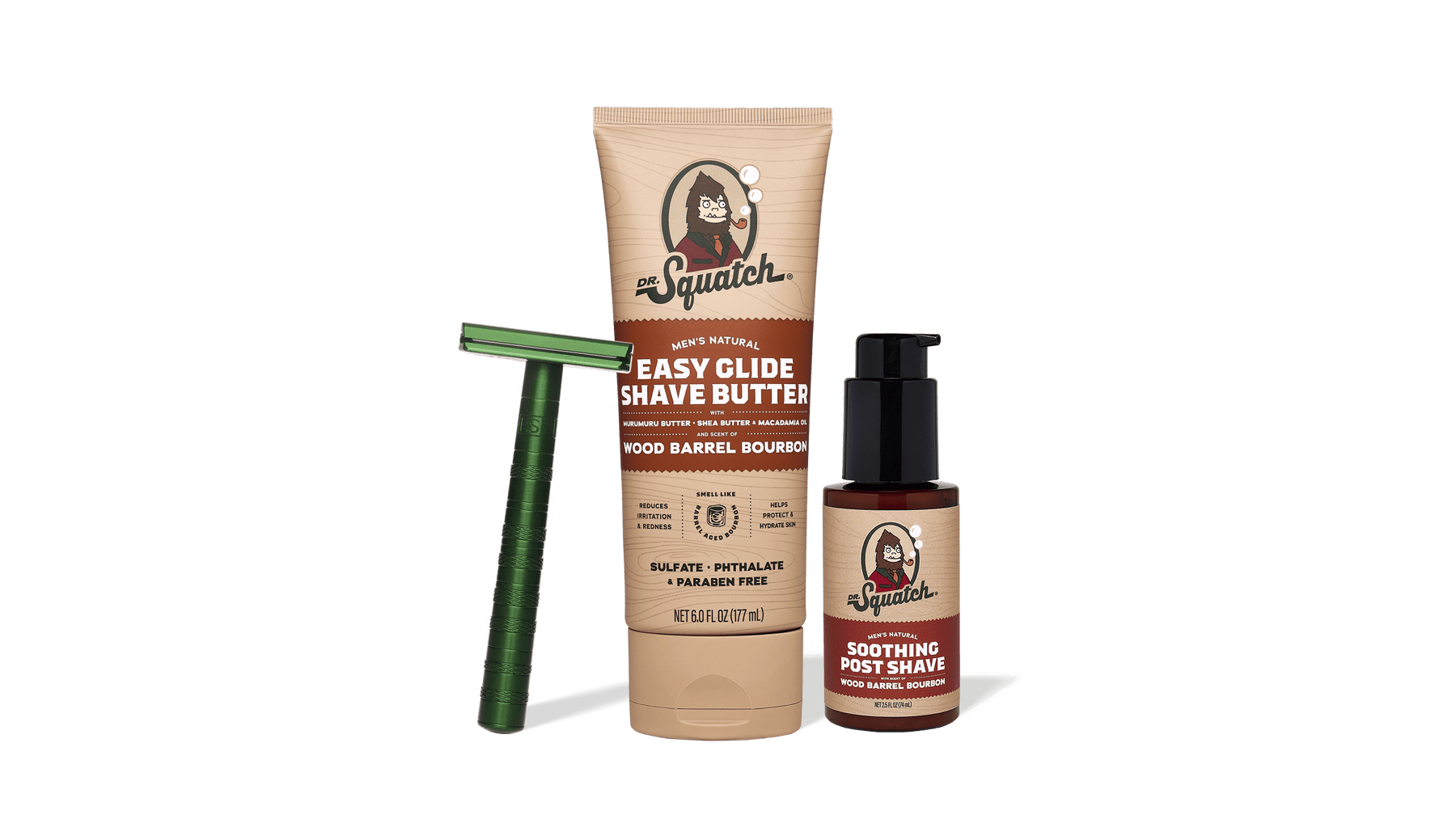 Wood Barrel Bourbon Glide Guy Bundle G6