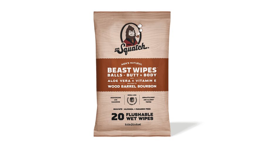 FREE Wood Barrel Bourbon Wipes U9