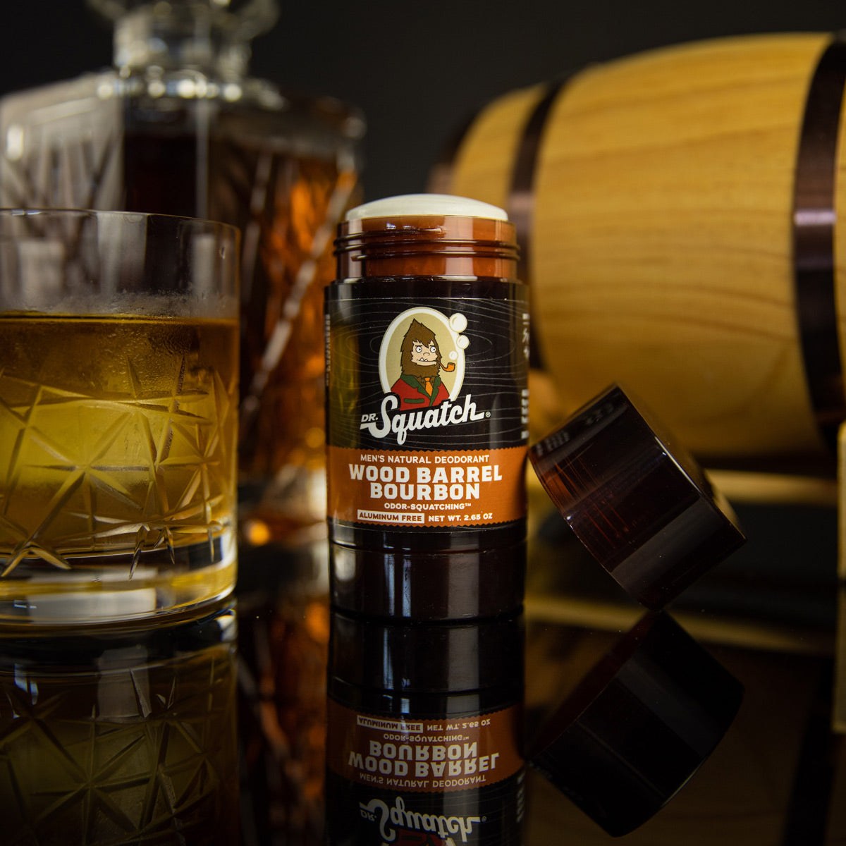 Essentials: Wood Barrel Bourbon Deodorant N1