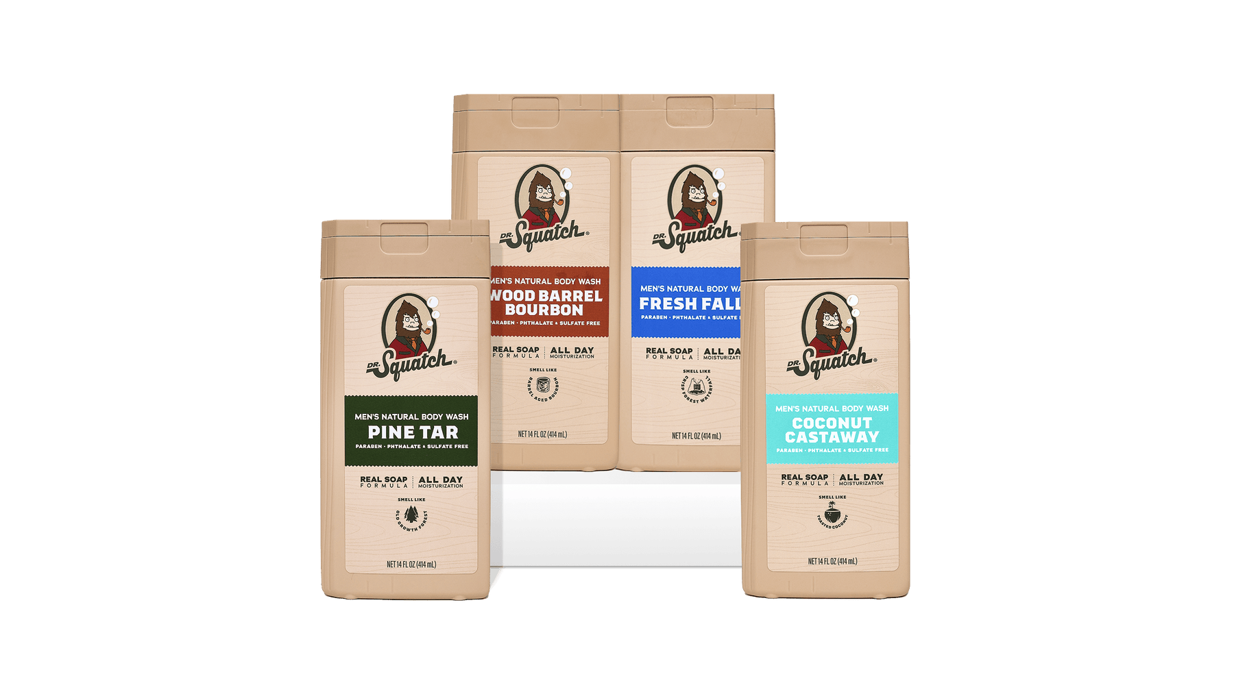 Body Wash 4-Pack K7