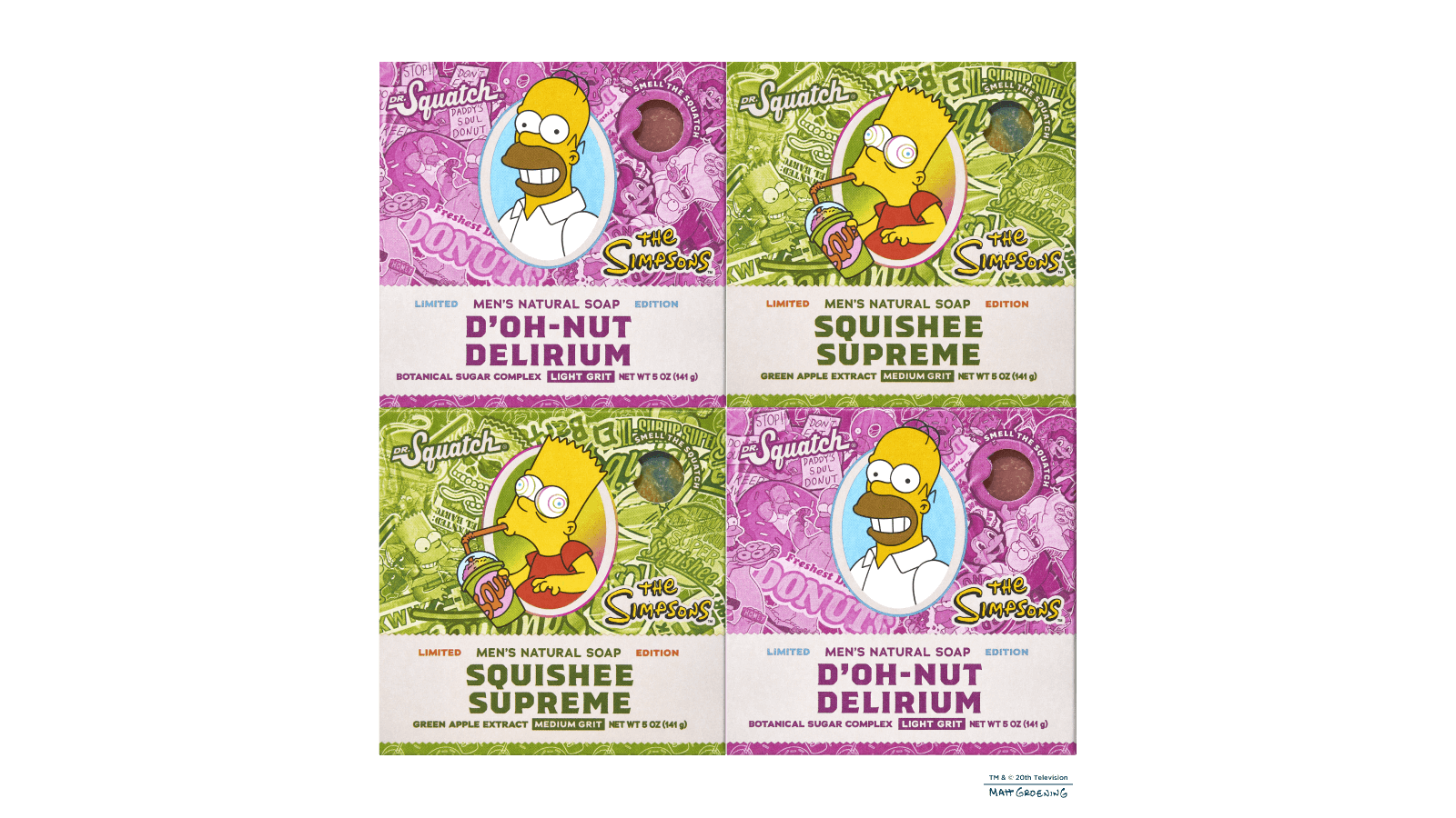 Simpsons Suds 4-Pack N1