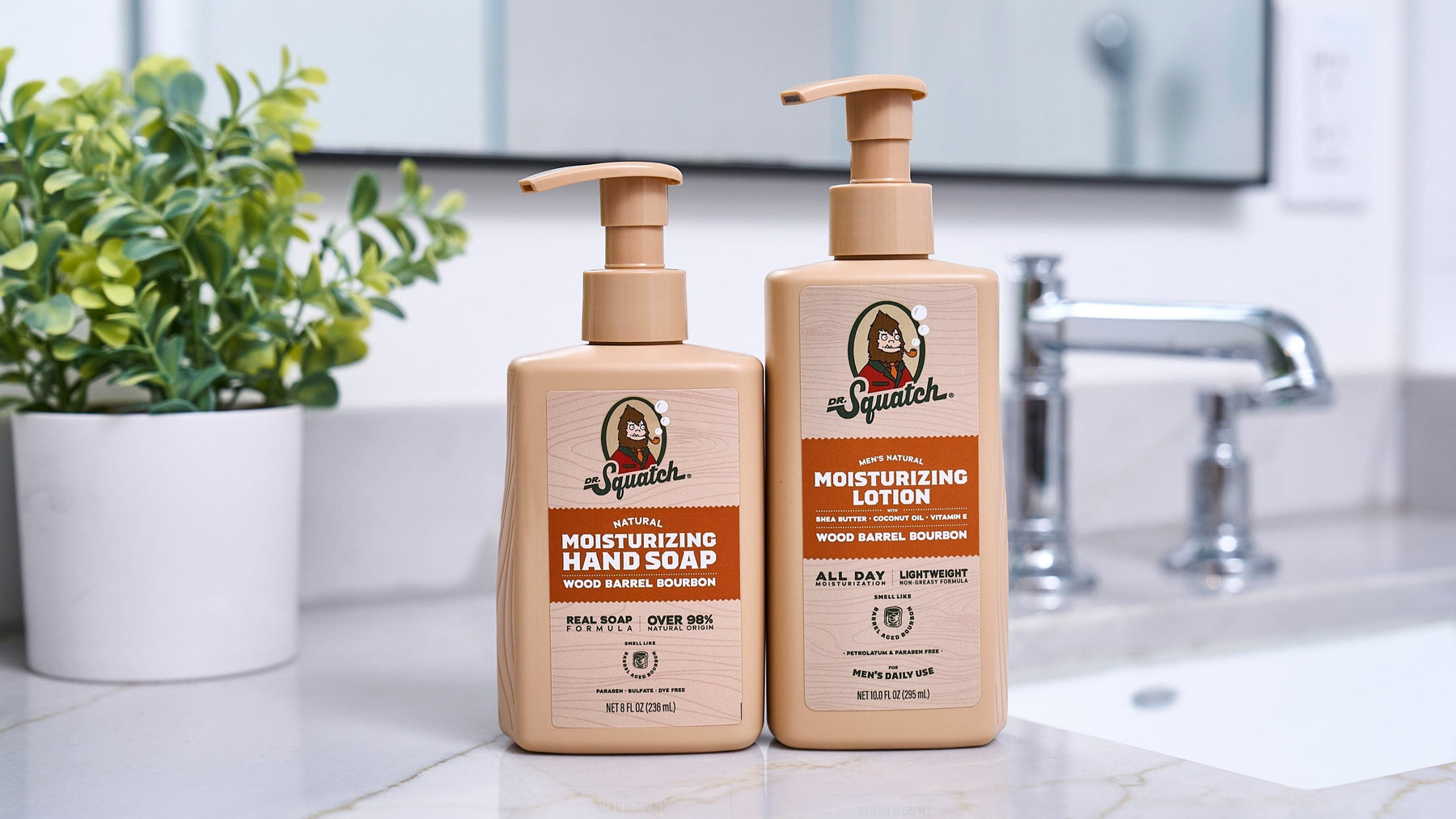 Wood Barrel Bourbon Hand Soap L9