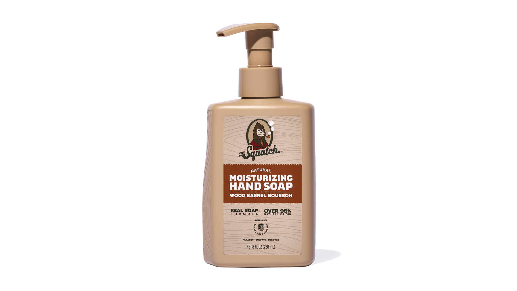 Wood Barrel Bourbon Hand Soap L9
